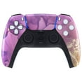 thumbnail image 6 of eXtremeRate Cosmic Purple Gold Marble Touchpad Front Housing Shell Replacement Cover for PS5 Controller BDM-010/020/030/040, 6 of 9