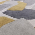 thumbnail image 5 of Modern Hand-Tufted Rug in Ochre Grey Area Rug, 5 of 5