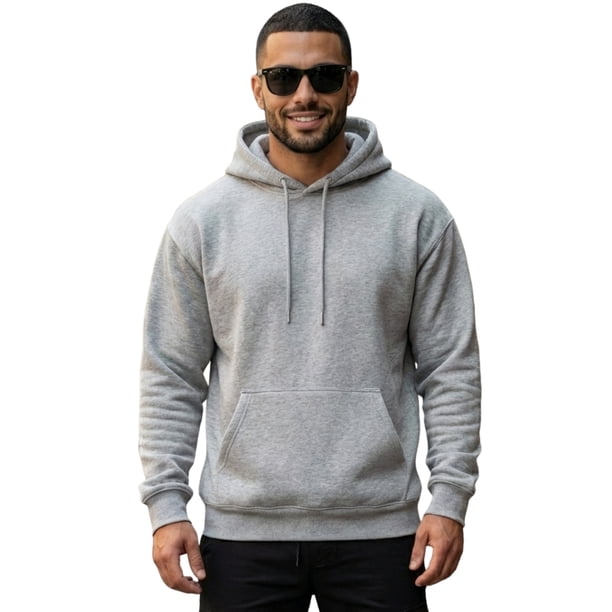 Sudadera Hoodie para Hombre con Capucha y Bolsillo Frontal Estilo Urbano Ajuste Cómodo