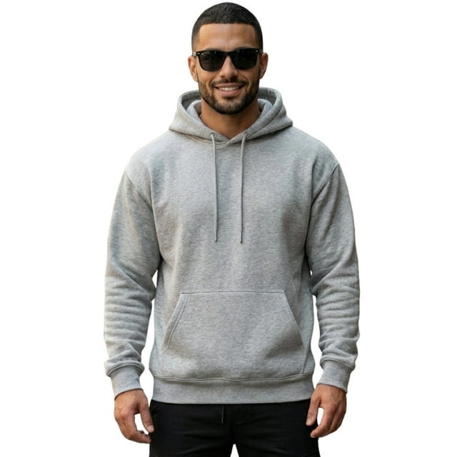 Sudadera Hoodie para Hombre con Capucha y Bolsillo Frontal Estilo Urbano Ajuste Cómodo