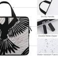 thumbnail image 3 of WERPE Bird Design Portable Neoprene Laptop Bag Diving Fabric Tablet Cover 10inch, 3 of 5