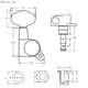 thumbnail image 4 of 6R Negro Calidad  flor de guitarra Parte de cabezas de máquina 2 Yuyangstore Clavijas de afinación de guitarra, 4 of 7
