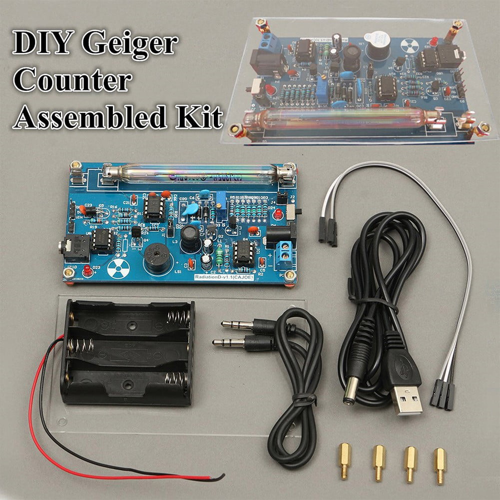 Geiger kit DIY Arduino IDE compatible easy nuclear radiation counter w/o tube 
