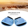thumbnail image 2 of p>Cheval Cloche Bottes Cheval Sabot Bottes de Protection Cheval Sabot Bottes de Protection Cheval Cloche Bottes Oxford Tissu Résistance à l'Usure Bottes de Protection Cheval Respirant, 2 of 7