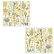thumbnail image 1 of 2pack 6pcs Vintage Floral Scrapbook Stickers Flowers Waterproof Aesthetic Journal Crafts Decor Set, 1 of 5
