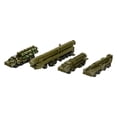thumbnail image 1 of Lanzador de misiles de juguete, juguetes del ejército para niños, colección de decoración del hogar 1/72, juego de recuerdo, vehículos de misiles, 1 of 9