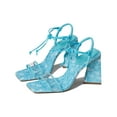 thumbnail image 2 of Schutz Gianna Transparente/River Acqua/White Squared Open Toe Heeled Sandals (Transparente/River Acqua/White, 10), 2 of 5