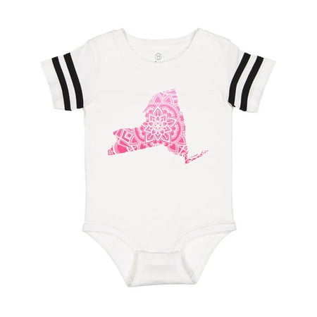 

Inktastic New York Silhouette Mandala Gift Baby Boy or Baby Girl Bodysuit
