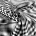 thumbnail image 1 of Gingham 1/12" Wide Square Fabric 60" Wide Checkered Plaid By The Yard (Black), 1 of 3