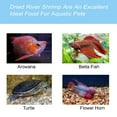 thumbnail image 4 of Amzey 2 Pack 0.5 oz Freeze Dried River Shrimp Reptile Food, Aquatic Turtle Food, Tropical Fish Food, Frog Food, 1 oz Total, 4 of 5
