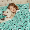 thumbnail image 3 of PiccoCasa 3 Piece Polyester Kids Duvet Cover Set Cartoon Pattern Full Green, 3 of 6