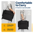thumbnail image 4 of Asiento para estadio VIVOHOME 2 unidades sillas portátiles negro gris, 4 of 8