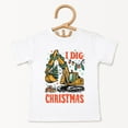 thumbnail image 4 of I Dig Christmas Excavator - Youth Short Sleeve Graphic T-Shirt and Toddler Short Sleeve Graphic T-Shirt, 4 of 14