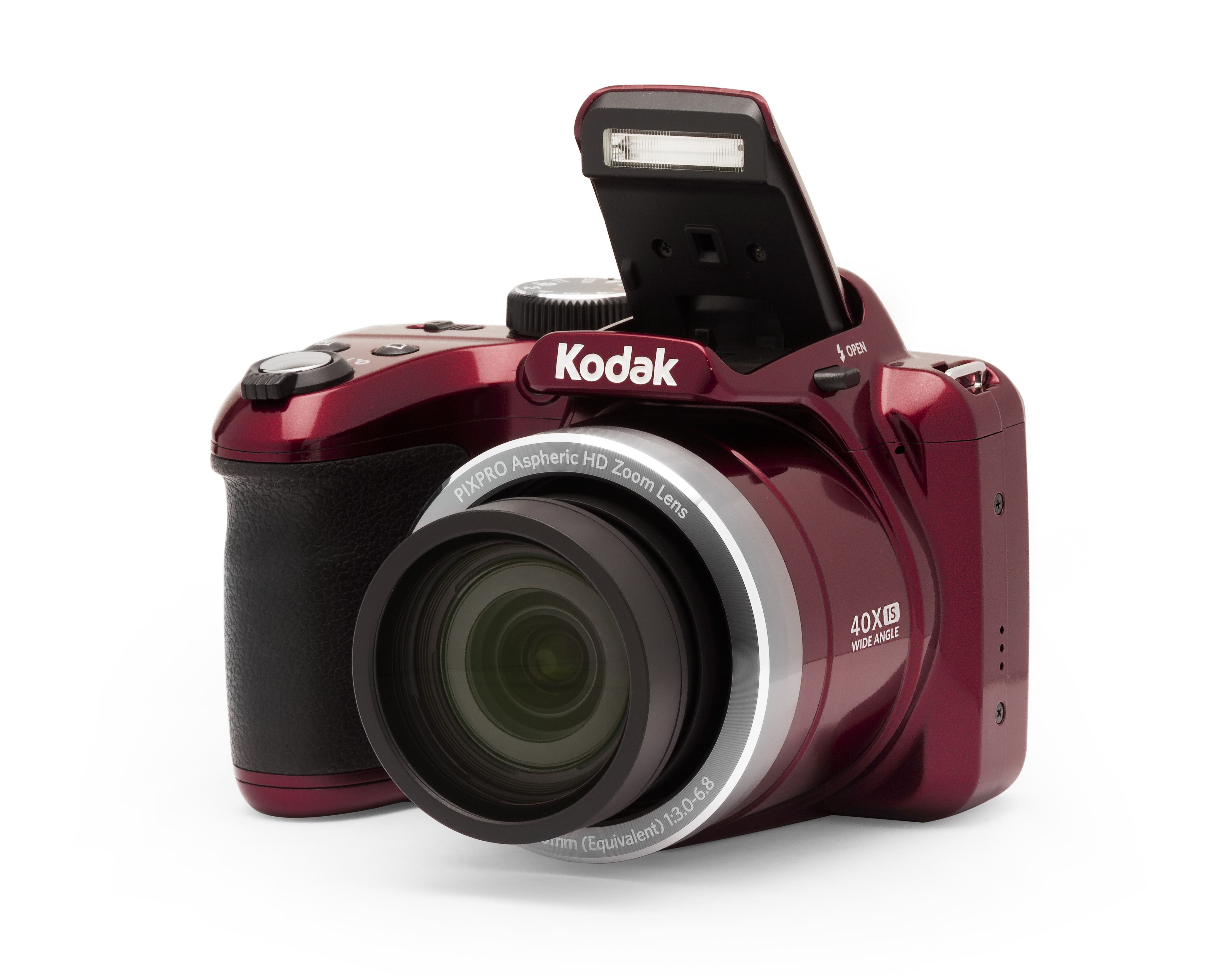 KODAK PIXPRO AZ401 Bridge Digital Camera - 16MP 40X Optical Zoom HD720p video (Red) - image 11 of 15