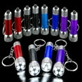thumbnail image 2 of Mini Led Flashlights Keychain ,2.5 Inches Mini Plastic Pocket Torch - 5-Bulb Led Keyring For Camping, Kids, Party Favor, Gift, Prize, Pocket Size,12-Pack Assorted Colors, 2 of 8