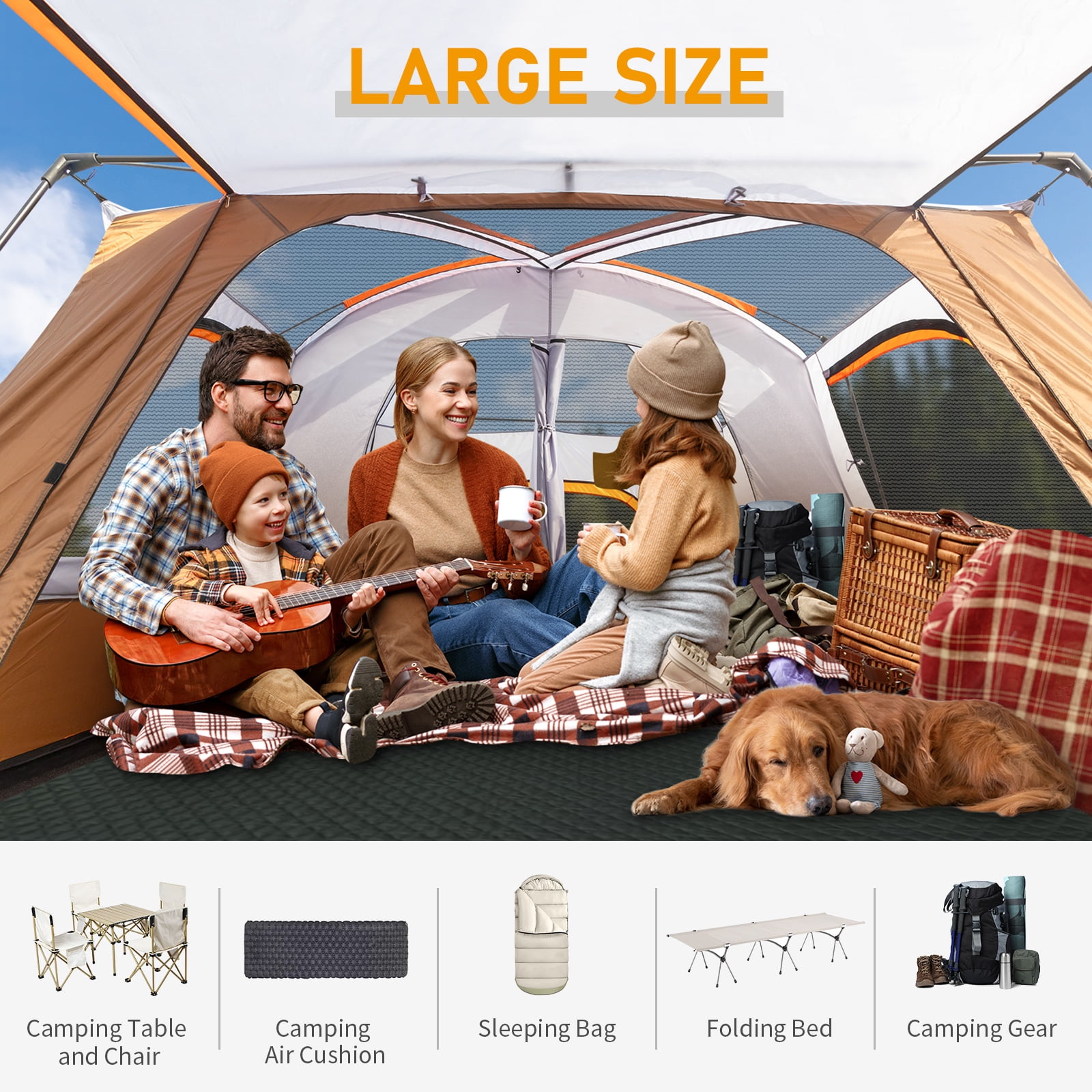 Family camping gear best sale