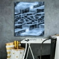 thumbnail image 5 of Epic Graffiti 'No Way Out' by Ata Alishahi, Giclee Canvas Wall Art, 26"x30", 5 of 8