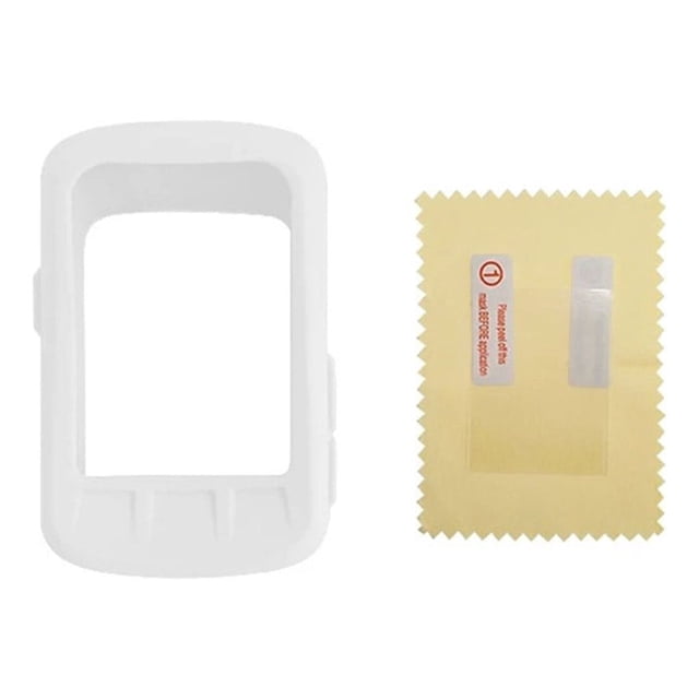 tredstone Bike Computer Protective Case Multi-colors Waterproof Stopwatch Cover Anti-Lost Shockproof Screen Protector Professionals White