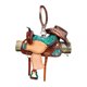 thumbnail image 2 of Llavero de vaquero occidental Hugo decoración Interior de coche abalorio colgante regalo automotriz bolso de mano Llavero de silla de montar a caballo, 2 of 9