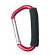 thumbnail image 1 of Sonducket Hebilla de esponja recortada, accesorios grandes para acampar, mosquetón de gran tamaño, cierre de Metal, gancho en forma de anillo en D, Escalada Rojo 140*80mm Sonducket  HW5524-07, 1 of 6