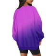 thumbnail image 4 of Patlollav Womens Sweatshirts,Ladies Long Sleeve Blouse Round Neck Casual Tops, 4 of 7