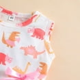 thumbnail image 5 of WOYY Little Girls Tutu Dress Dinosaur Print Sleeveless Mesh Dress, Sizes 1-6, 5 of 8