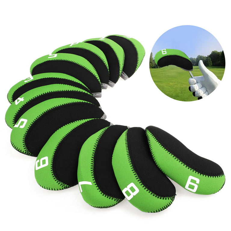 Golf Head Covers Golf iron Covers for Club number colorful