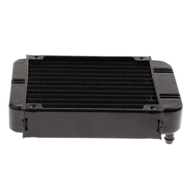 Intercambiador de refrigeración por agua con CPU de aluminio tubos, radiador mm para equipos industriales, tipo de montaje Soledad Enfriador de agua de refrigeración por computadora