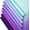 Purple, variant on 18 Rolls Crepe Paper Roll 20 Inch 8  Wide Crepe Paper Streamer 70g DIY Flower Wrapping Supplies for Birthday Party Wedding Festival Ornament()