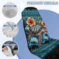 thumbnail image 7 of Uorisanigo Car Seat Towel Cover Fashion Auto Interior Soft Athletic Running Towel Seat Soft Hibiscus Turtle Aztec Vehicle Seat Protector Universal Size Fit for Most Cars SUVs Trucks Vans, 7 of 7