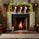 thumbnail image 1 of Guirnalda colgante de ratán artificial de 2 m | Decoración para árbol de Navidad y chimenea de interior | Decoración para fiestas de Acción de Gracias y festividades | Blanco, rosa, morado, azul,, 1 of 7