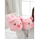 thumbnail image 2 of Cartoon pig slippers warm animal slippers size 36-44 pink, 2 of 5