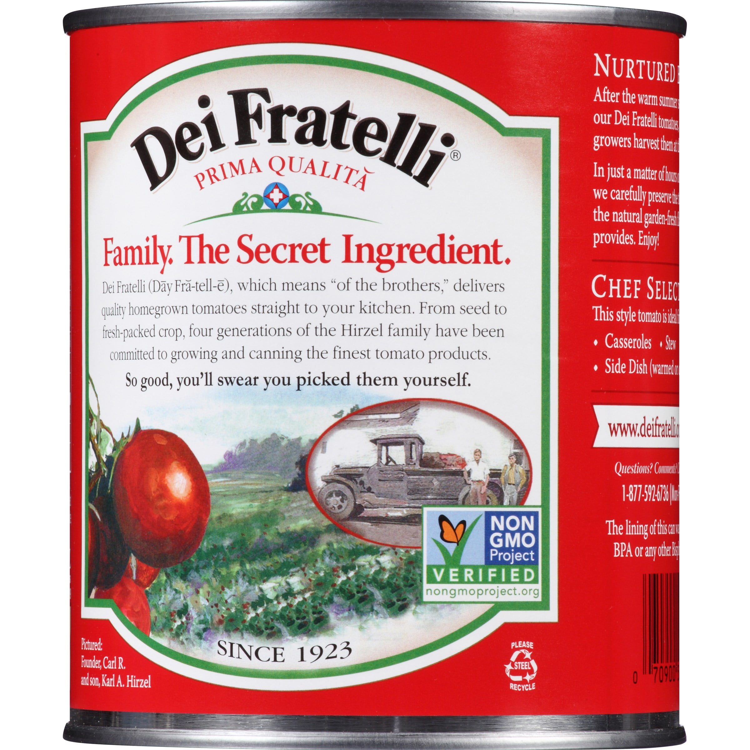 (6 pack) Dei Fratelli Stewed Tomatoes, 28 Oz