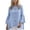 Blue shirts for women, variant on Cotton Linen Patchwork Shirts Womens Trendy Ruffle Long Sleeve Button Down Tunic Shirt Loose Fit Irregular Hem Vacation Casual Blouses Spring Summer Tops White XXL