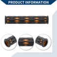 thumbnail image 4 of Cubierta de palanca de freno universal de motocicleta de 1/2" 12mm Unique Bargains, funda de agarre de caucho antideslizante para motocicleta, scooter, bicicleta, negra y naranja, 1 par, 4 of 6