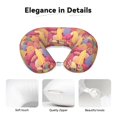 thumbnail image 4 of KLL Colorful Autumn Forest Trees Pattern Memory Foam Cervical Neck Pillow Versatile U-Shaped Pillows for Home/Office/Camping/Travelling/Soft Washable Cover, 4 of 8