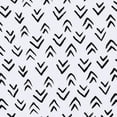 thumbnail image 5 of Parent's Choice 100% Cotton Infant Fitted Crib Sheet, Black & White Geo, 5 of 8