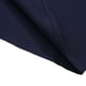 thumbnail image 5 of Camisetas Elvqul de Hombre Azul Oscuro Manga Corta Mayor Abotonada Solapa sin Estampado, 5 of 9