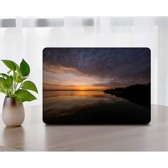 KSK KAISHEK Hard Case for 2022 - 2018 Released MacBook Air 13" with Retina Display & Touch ID USB Type-C Model: A2337 m1/A2179/A1932 Red series 0440 + Black Keyboard Cover