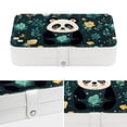 thumbnail image 4 of Panda Jewelry Organizer Box: PU Leather, with Removable Compartment, Portable - Jewelry Box and Organizer Box, 4 of 6
