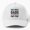 White, variant on Great Dads Get Promoted to Pap Baseball Hat, Grandfather Family Promotion Graphic Design, Classic Cap