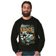 thumbnail image 3 of Cool Fighting Popeye Hard Knock Life Men Big & Tall Sweatshirt Brisco Brands 3X, 3 of 5