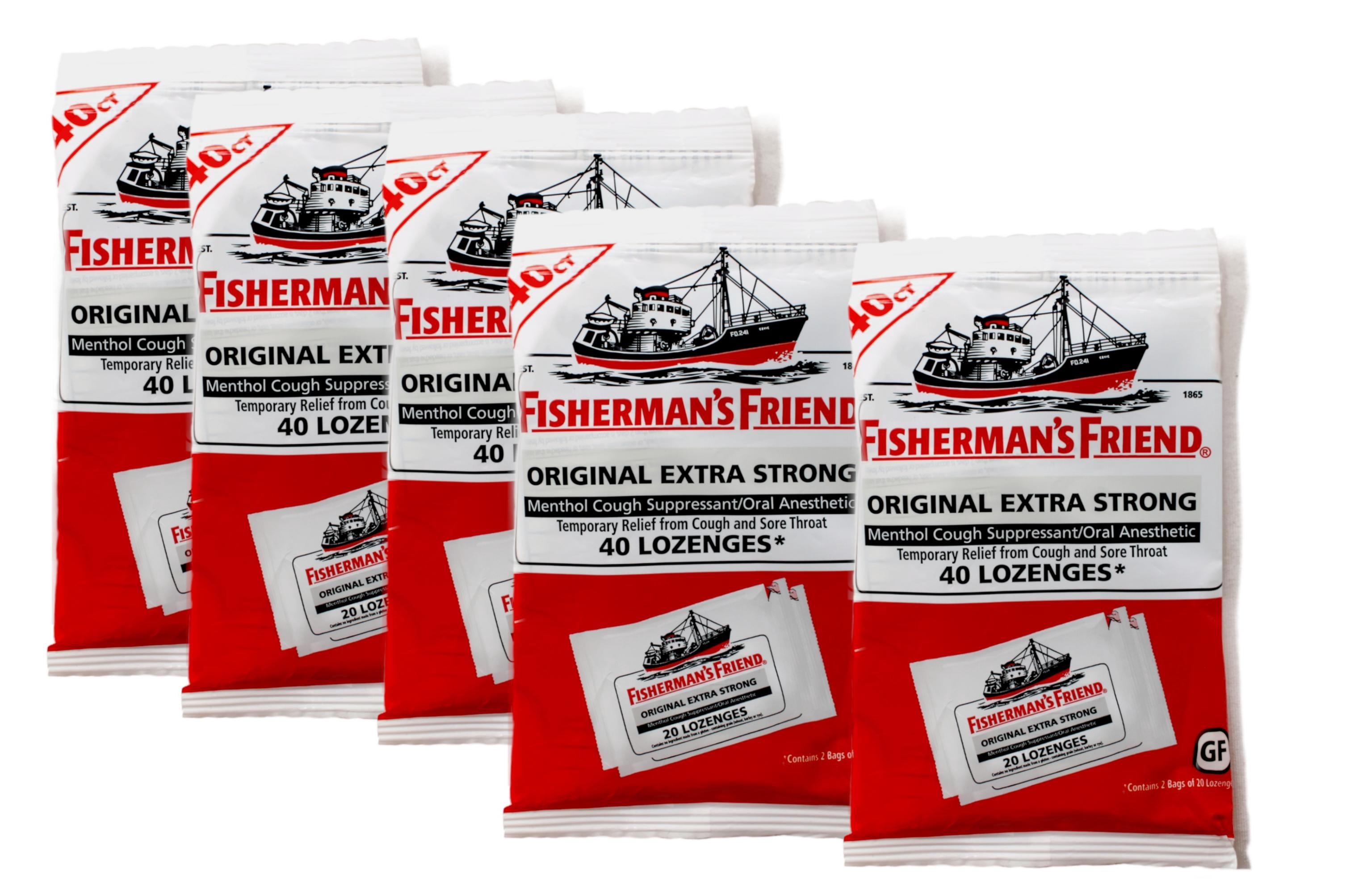 Fishermans Friend Sugar Free Cherry Flavor Lozenges, 40 ea, 12