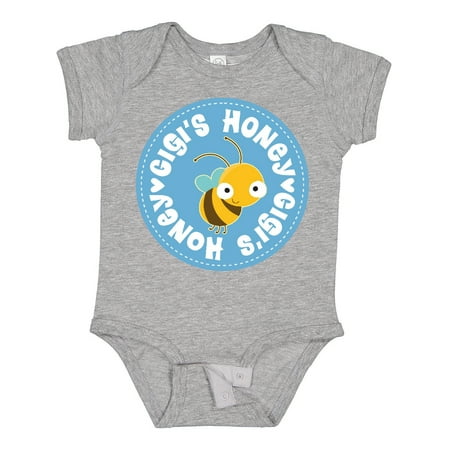 

Inktastic Gigi Grandma Honey Bee Grandchild Gift Baby Boy or Baby Girl Bodysuit