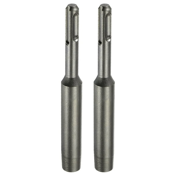 Uxcell 2pcs SDS Ground Rod Driver 23/64" for 3/8 Ground Rods Driver Adapter Bits for Rotary Hammer Drill Tool 5.7" Long