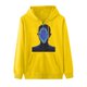 thumbnail image 5 of Chaqueta con capucha Punk suelta con cremallera y estampado de Halloween para mujer, abrigo, sudaderas con capucha, abrigo Pompotops qwe15515, 5 of 7