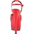 thumbnail image 5 of Women's Pleaser Adore 709-2G Ankle Strap Sandal, 5 of 5