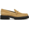 thumbnail image 2 of Franco Sarto Women's Senna Lug Sole Loafer Biscotti Brown Suede 10M, 2 of 6