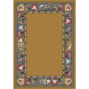 Milliken Signature Area Rug TOY PARADE GOLDEN TOPAZ Toy Parade Golden Topaz 2' 8" x 3' 10" Rectangle