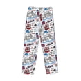 thumbnail image 3 of Fotbe London Landmark2 Men's Pajama Pants,Sleepwear Pants,Pj Bottoms Drawstring And Pockets-Large, 3 of 7